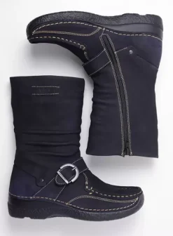 Laarzen|Wolky Roll Jacky blauw nubuck