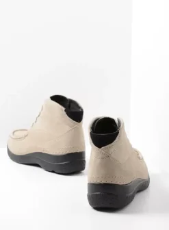 Hielspoor|Veterschoenen|Wolky Roll Shoot safari nubuck