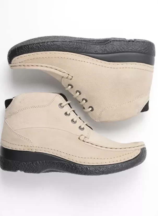Hielspoor|Veterschoenen|Wolky Roll Shoot safari nubuck