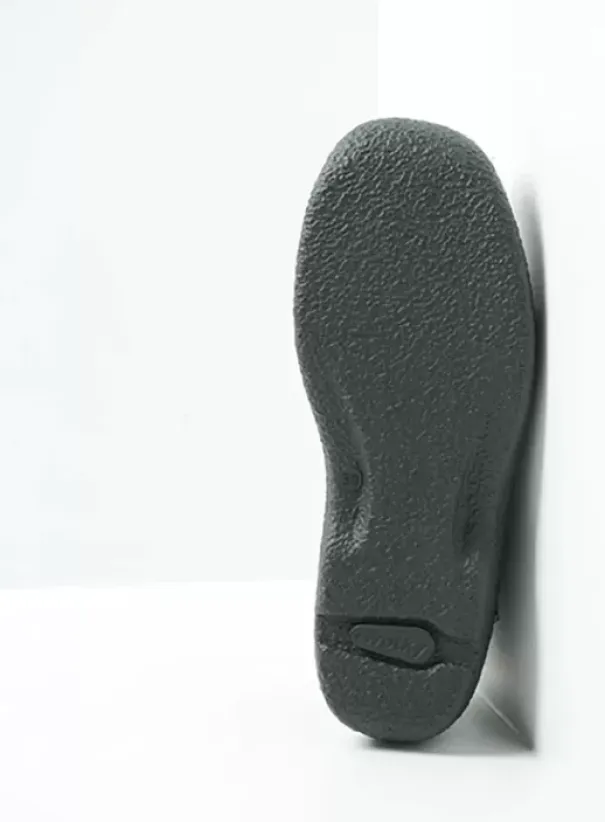 Slippers|Klompen|Wolky Roll Slide blauw nubuck