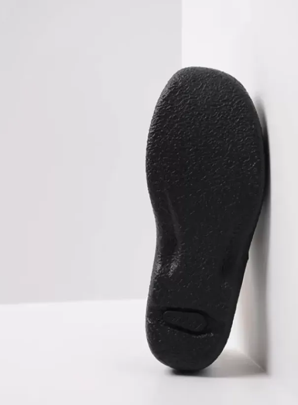 Slippers|Klompen|Wolky Roll Slide oker leer