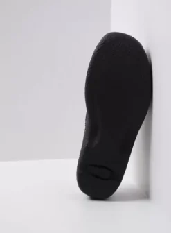Hielspoor|Slippers|Wolky Roll Slipper wit/zwart leer