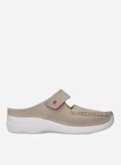 Hielspoor|Slippers|Wolky Roll Slipper safari nubuck