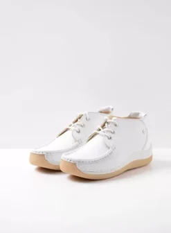 Veterschoenen|Voorjaar/zomer|Wolky Rosella wit leer