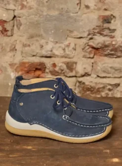 Veterschoenen|Voorjaar/zomer|Wolky Rosella denim nubuck