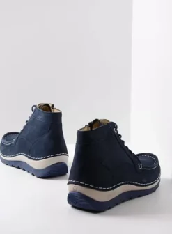 Veterschoenen|Voorjaar/zomer|Wolky Salado denim nubuck