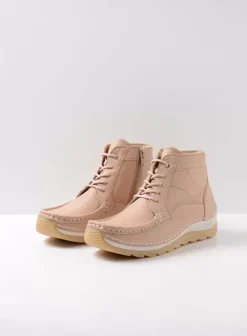 Veterschoenen|Voorjaar/zomer|Wolky Salado lichtbeige leer