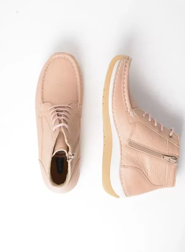 Veterschoenen|Voorjaar/zomer|Wolky Salado lichtbeige leer