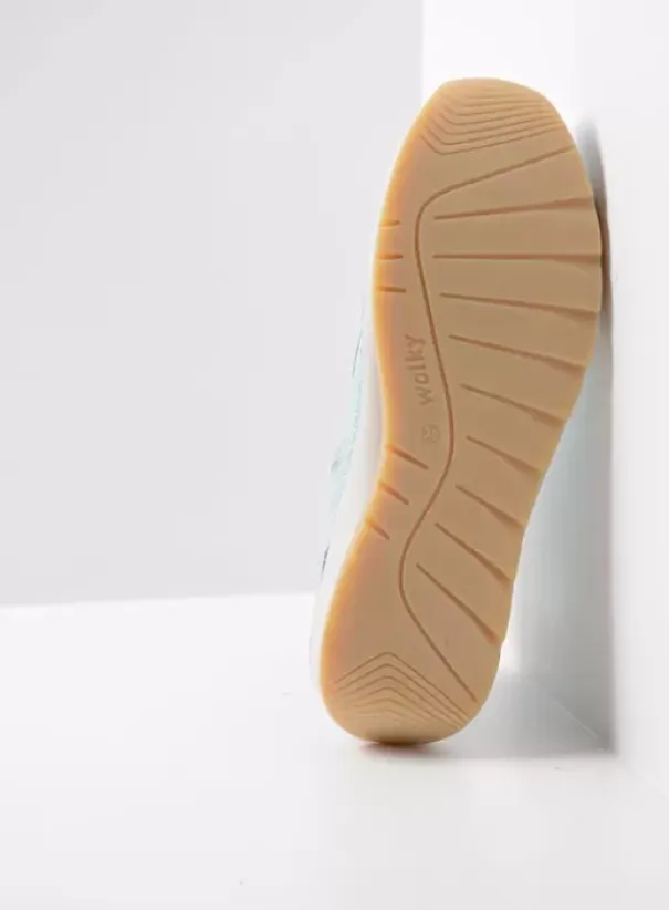 Veterschoenen|Voorjaar/zomer|Wolky Salado lichtblauw leer