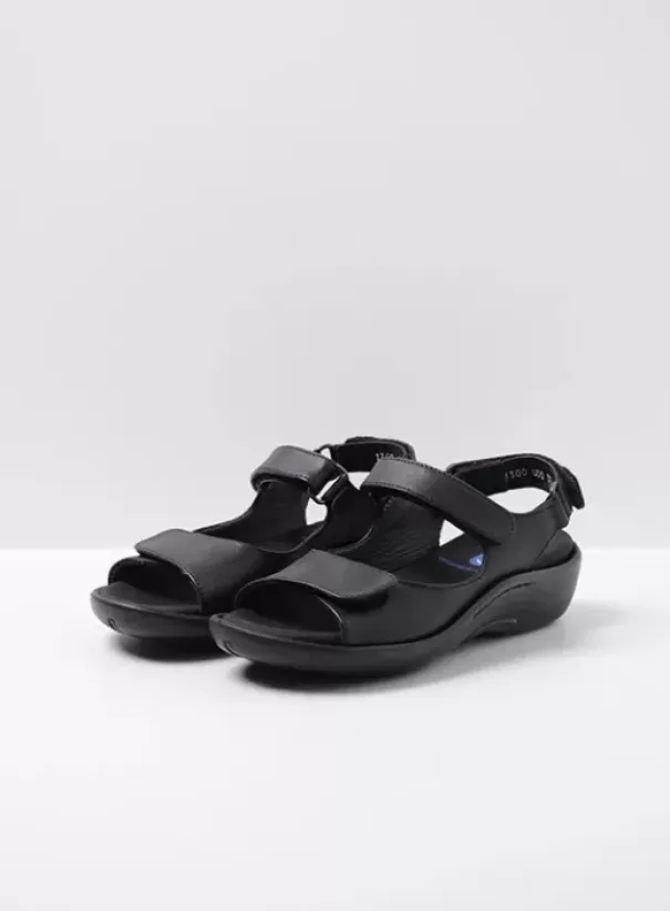 Sandalen|Voorjaar/zomer|Wolky Salvia zwart leer