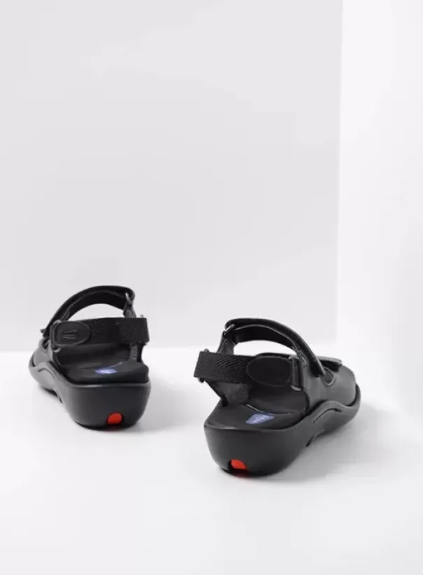 Sandalen|Voorjaar/zomer|Wolky Salvia zwart leer