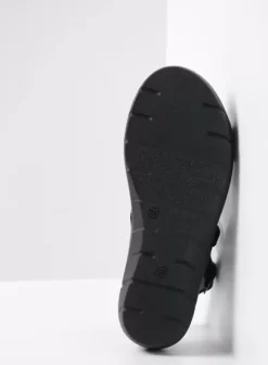 Sandalen|Voorjaar/zomer|Wolky Santorini zwart/blauw suede