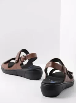 Sandalen|Wolky Santorini cognac leer