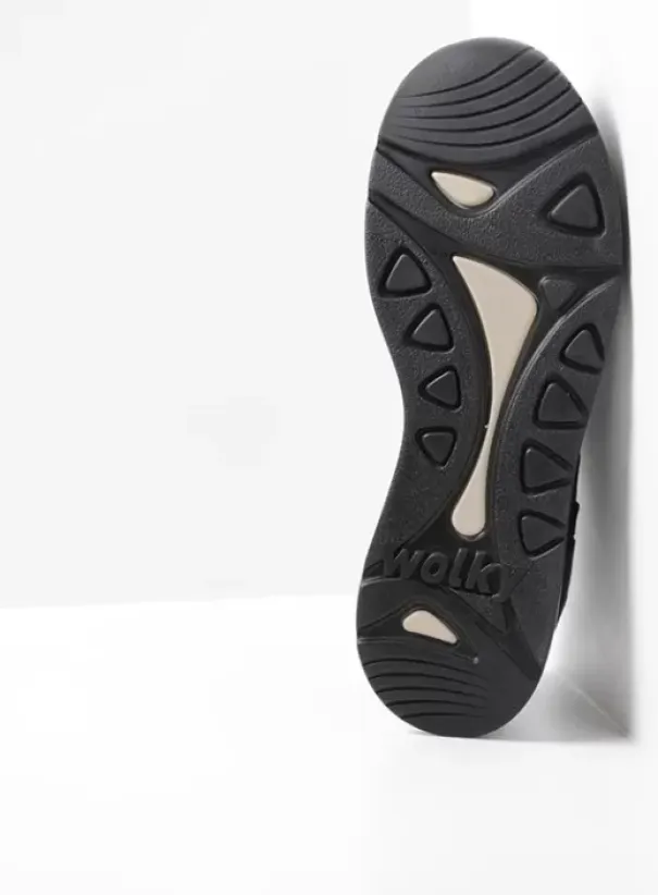 Wandelschoenen|Sneakers|Wolky Sappho cognac combi leer