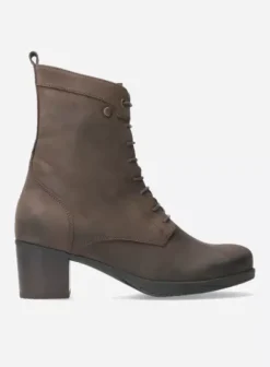 Biker boots|Wolky Sarah donkerbruin nubuck