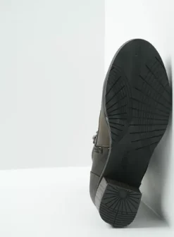 Biker boots|Wolky Sarah donkerbruin nubuck