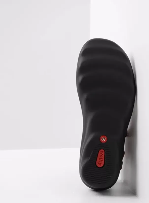 Sandalen|Wolky Scala 30350 bruingrijs leer