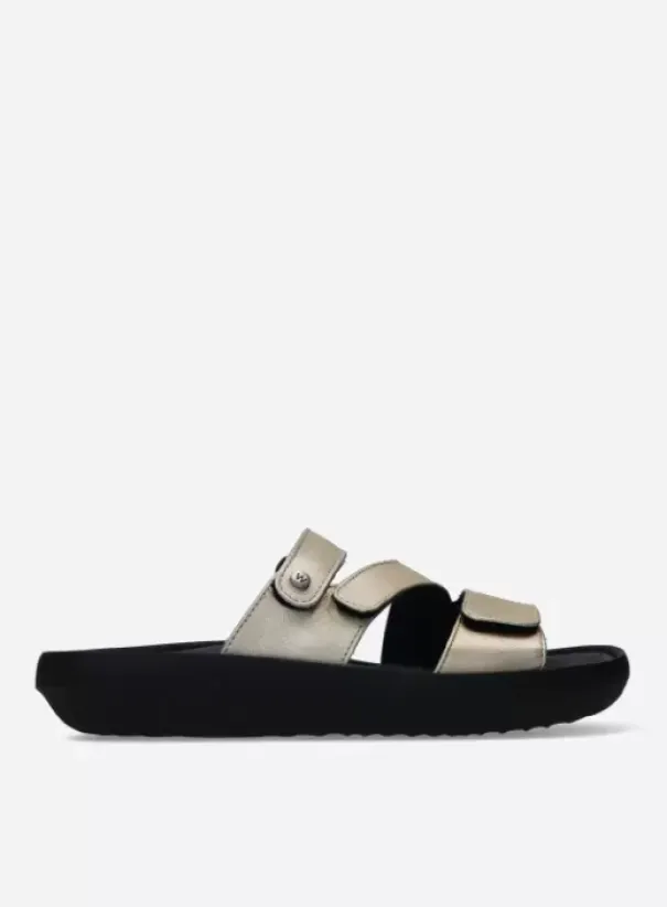 Slippers|Voorjaar/zomer|Wolky Sense goud leer