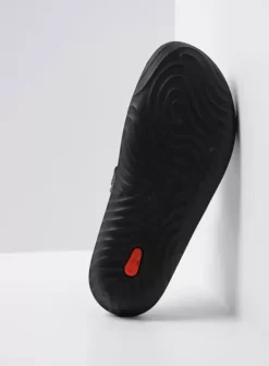 Slippers|Wolky Sense zwart leer