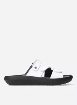 Slippers|Wolky Sense wit leer