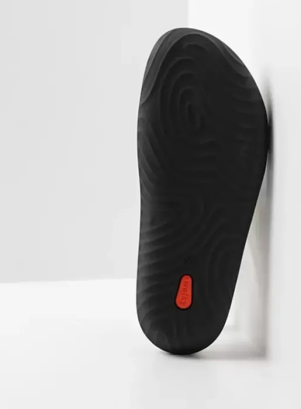 Slippers|Wolky Sense blauw nubuck