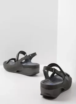 Sandalen|Wolky Shallow grijs nubuck