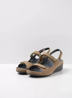 Sandalen|Wolky Shallow beige nubuck