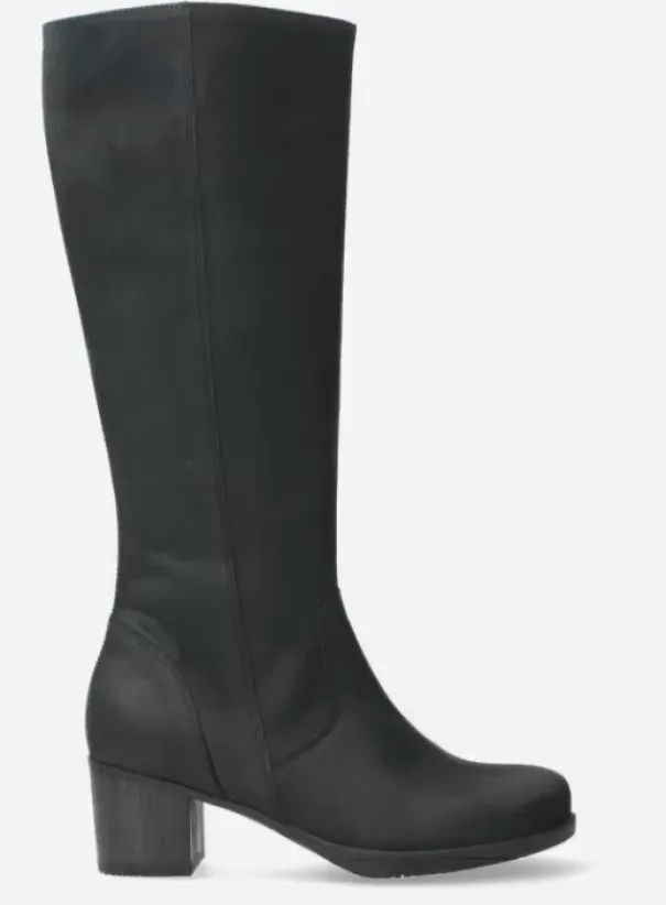 Laarzen|Wolky Sharon zwart nubuck