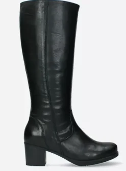 Laarzen|Wolky Sharon zwart leer