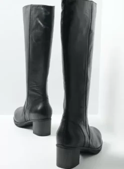 Laarzen|Wolky Sharon zwart leer