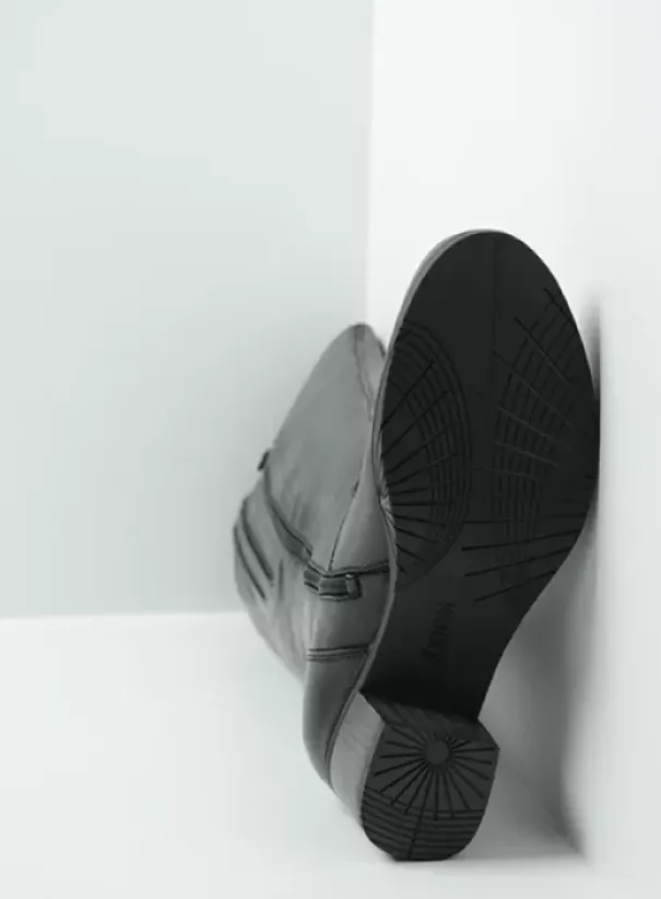 Laarzen|Wolky Sharon zwart leer