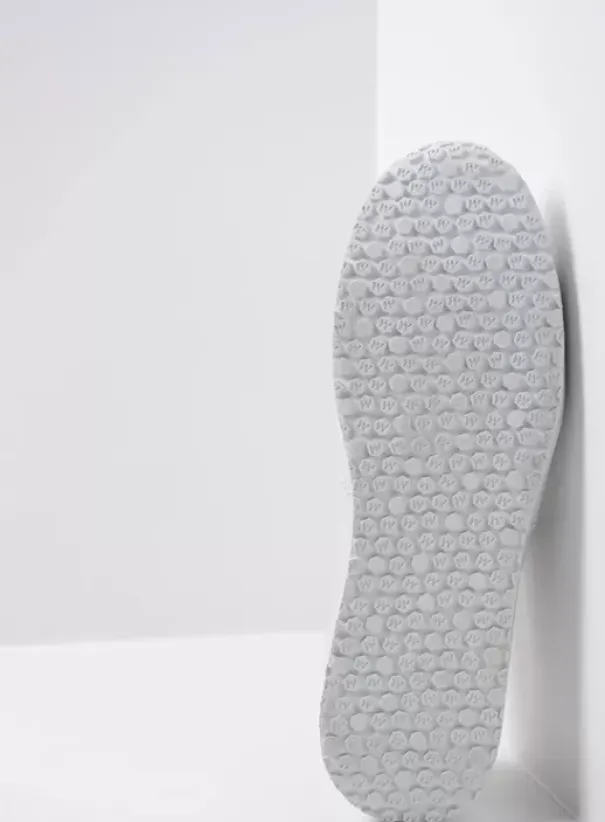 Sneakers|Veterschoenen|Wolky Sprint wit leer