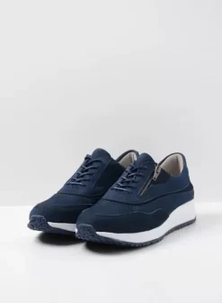 Sneakers|Veterschoenen|Wolky Sprint denim nubuck