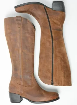 Laarzen|Wolky Sundown cognac suede