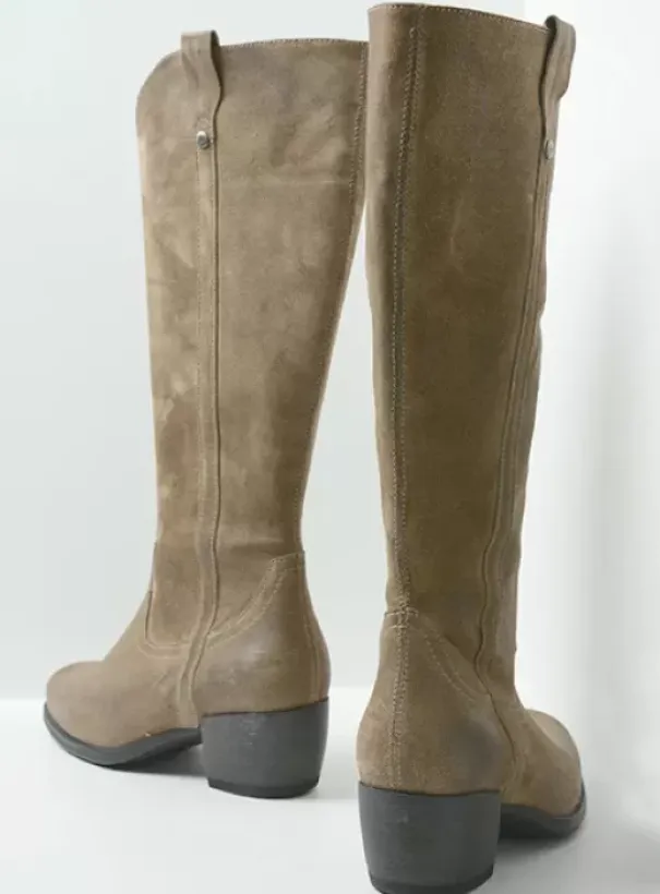 Laarzen|Wolky Sundown taupe suede