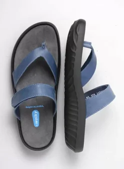 Slippers|Voorjaar/zomer|Wolky Tahiti jeans leer