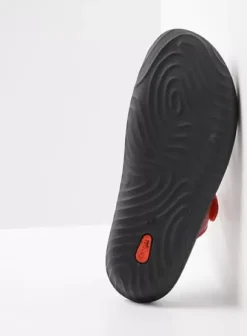 Slippers|Voorjaar/zomer|Wolky Tahiti rood leer