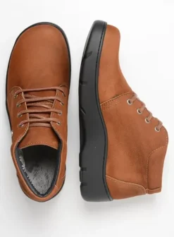 Volle voeten|Veterschoenen|Wolky Tarda XW-WR cognac nubuck