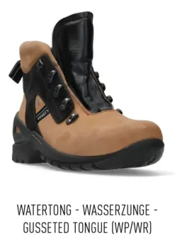 Wandelschoenen|Veterschoenen|Wolky Traction WP camel nubuck