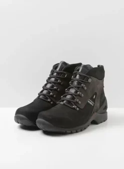 Wandelschoenen|Veterschoenen|Wolky Traction WP zwart nubuck