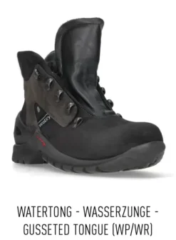 Wandelschoenen|Veterschoenen|Wolky Traction WP zwart nubuck