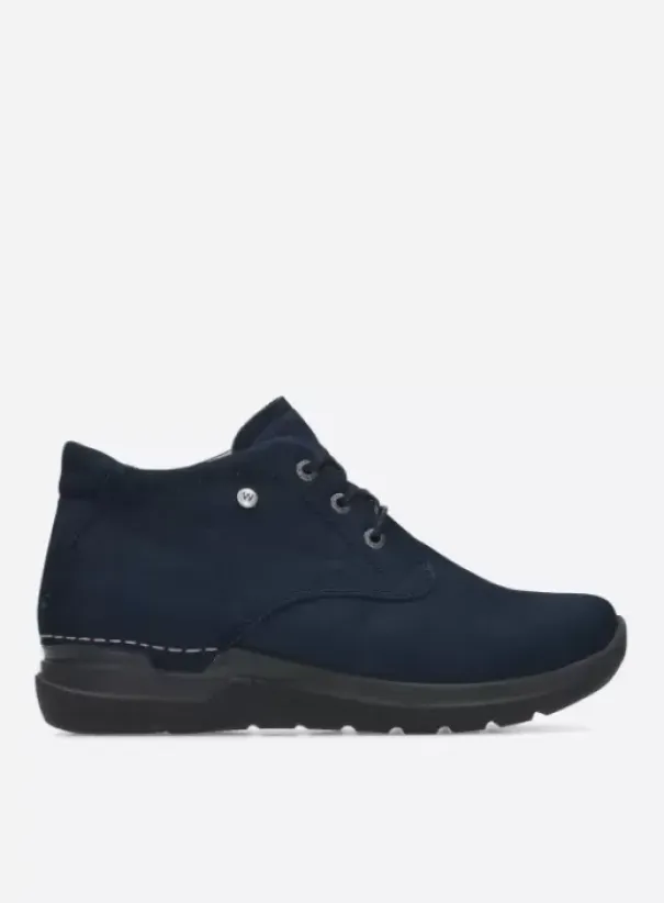 Diabetes|Wandelschoenen|Wolky Truth DB blauw nubuck