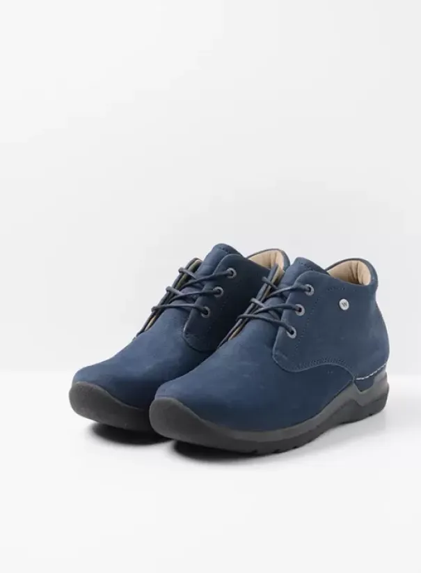 Diabetes|Wandelschoenen|Wolky Truth DB blauw nubuck