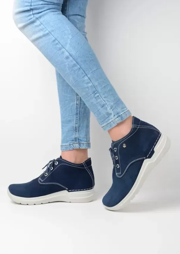 Hallux Valgus|Wandelschoenen|Wolky Truth HV denim nubuck