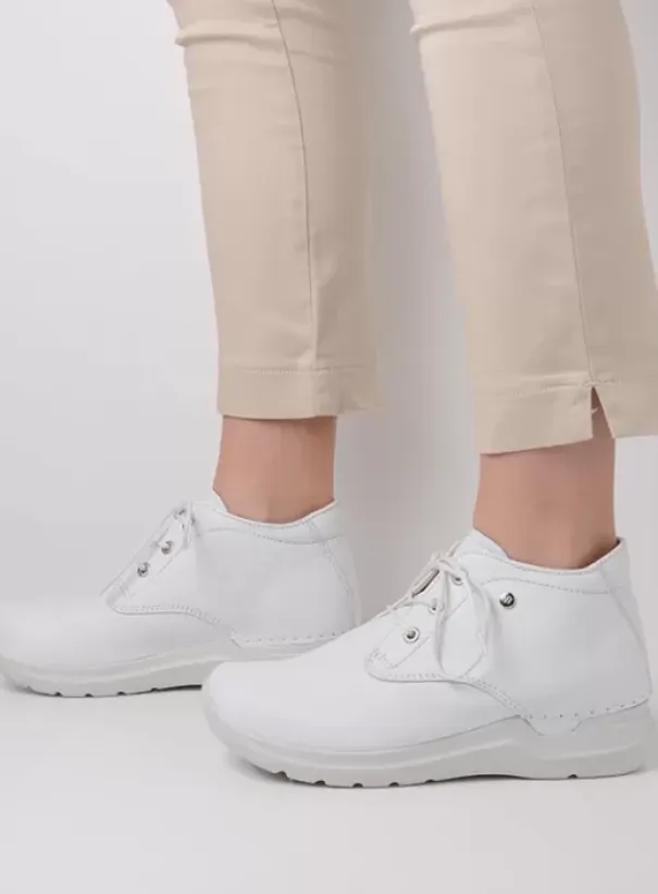 Hallux Valgus|Wandelschoenen|Wolky Truth HV wit leer