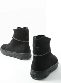 Veterschoenen|Wolky Wheel zwart nubuck