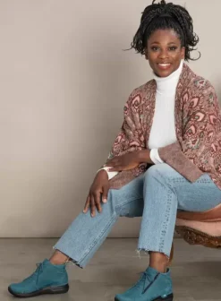 Hielspoor|Wandelschoenen|Wolky Why petrol nubuck