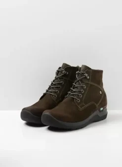 Hielspoor|Wandelschoenen|Wolky Whynot cactus nubuck