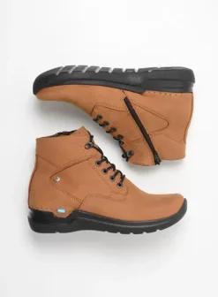 Hallux Valgus|Wandelschoenen|Wolky Whynot HV camel nubuck