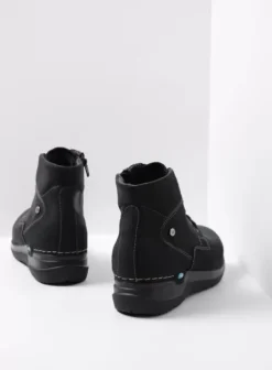 Hallux Valgus|Wandelschoenen|Wolky Whynot HV zwart nubuck